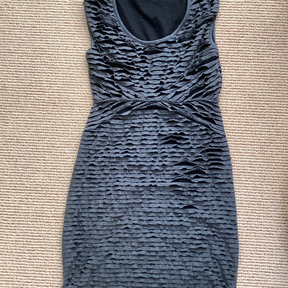 Studio M gray cocktail dress